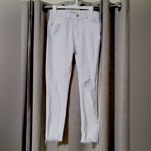 Levis 721 White High Rise Skinny Jean